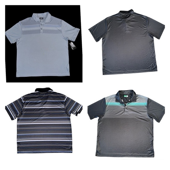 COLLECTION OF 4 BEN HOGAN PERFORMANCE GOLF POLOS - Picture 1 of 16